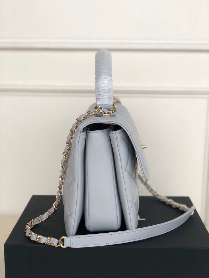 Ch**el top handle bags